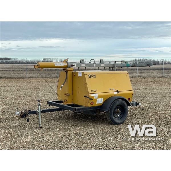 2011 TEREX AL-5000 8KW GENERATOR/LIGHT TOWER