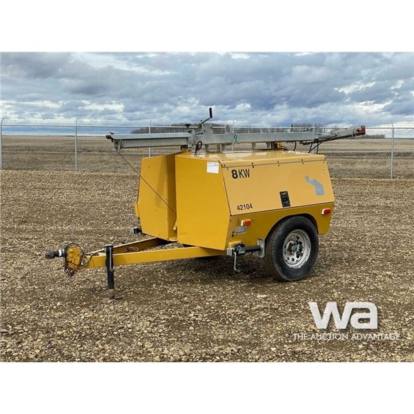 2007 ALLMAND 8 KW GENERATOR/LIGHT TOWER