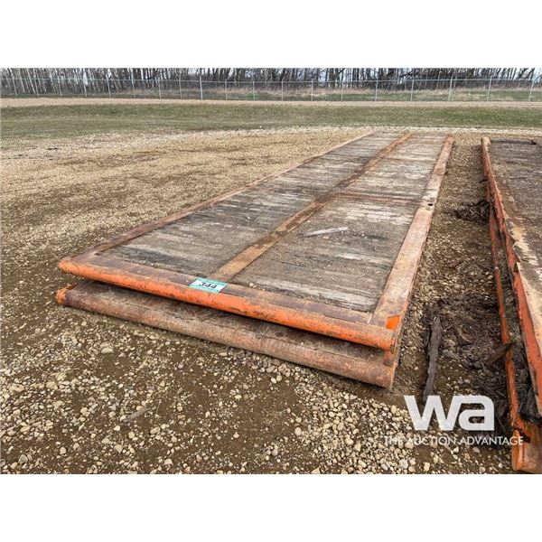 (2) 8 X 40 FT. RIG MATS