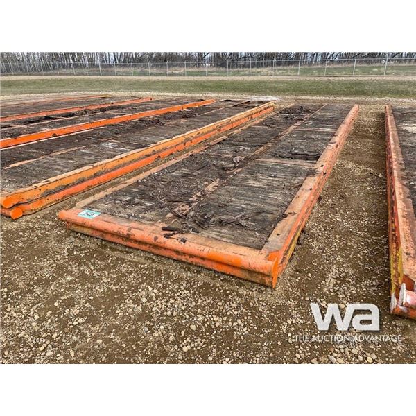 (2) 8 X 40 FT. RIG MATS