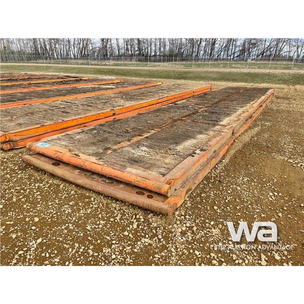 (2) 8 X 40 FT. RIG MATS