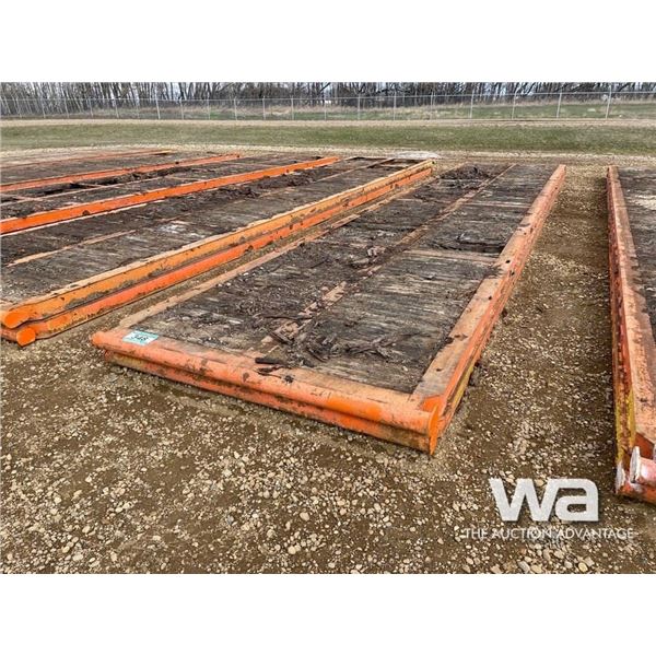 (2) 8 X 40 FT. RIG MATS
