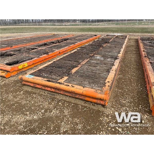 (2) 8 X 40 FT. RIG MATS