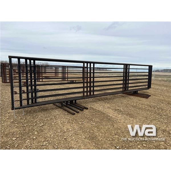 (5) FREESTANDING 5.5X24FT. LIVESTOCK PANELS