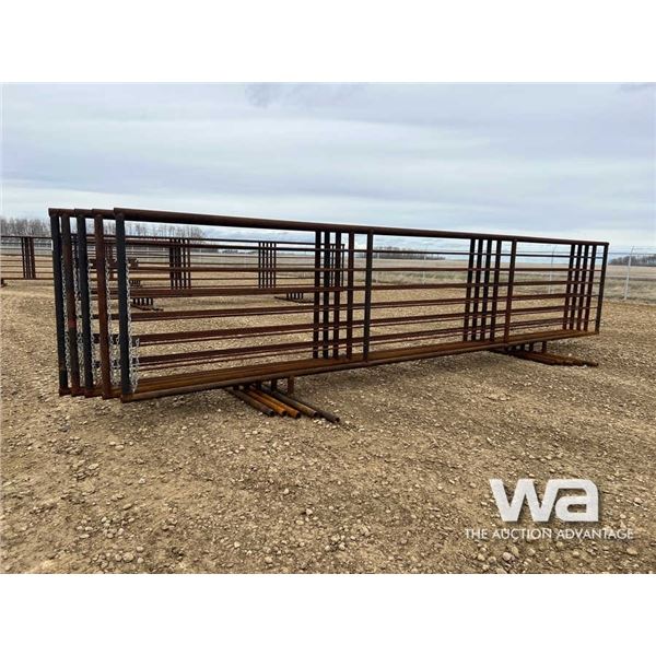 (5) FREESTANDING 5.5X24FT. LIVESTOCK PANELS