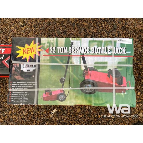 (UNUSED) 22 TON AIR SERVICE BOTTLE JACK