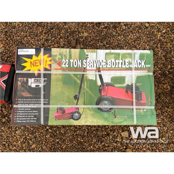 (UNUSED) 22 TON AIR SERVICE BOTTLE JACK