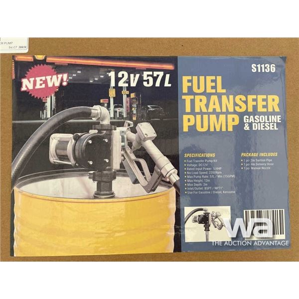 (UNUSED) 12V FUEL TRANSFER PUMP
