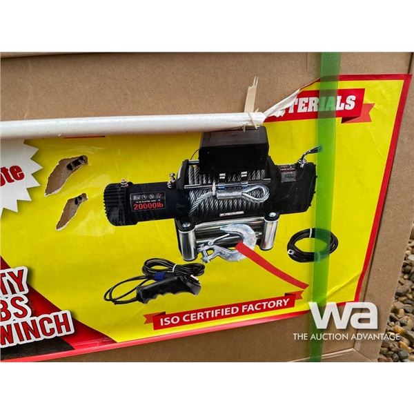 (UNUSED) 20,000 LBS WIRELESS WINCH