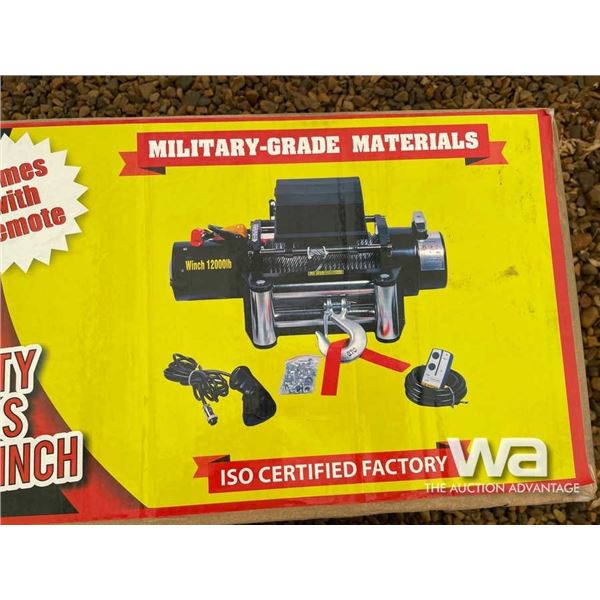 (UNUSED) 12,000 LB WIRELESS WINCH