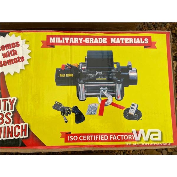 (UNUSED) 12,000 LB WIRELESS WINCH