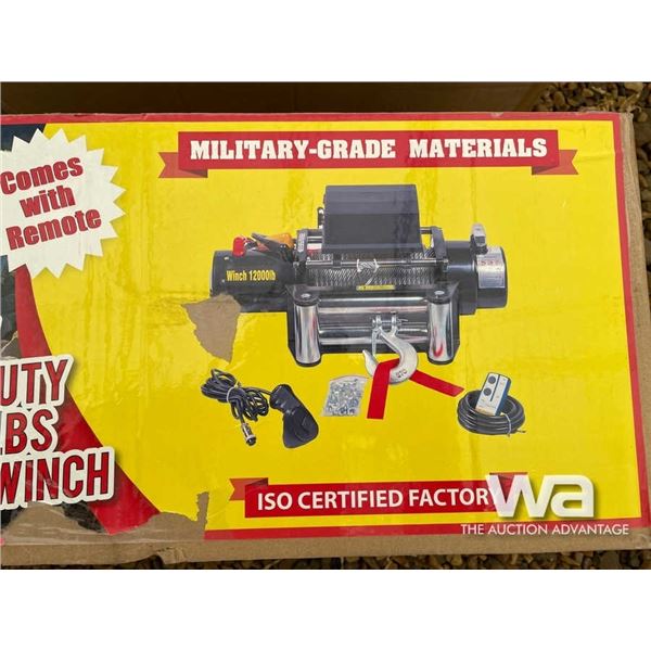 (UNUSED) 12,000 LB WIRELESS WINCH