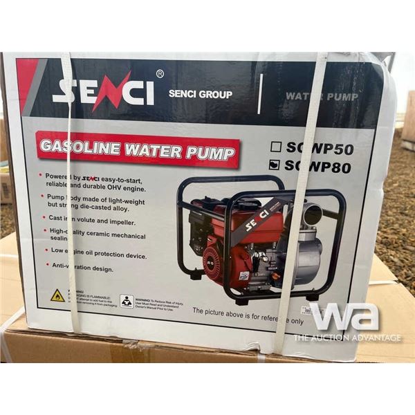 SENCI 3" WATER PUMP, SUCTION & DISCHARGE HOSE