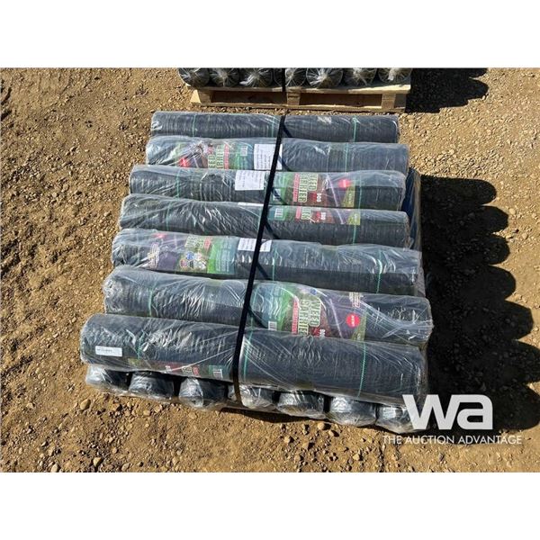 (15 ROLLS) UNUSED WEED BARRIER LANDSCAPE FABRIC