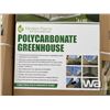 Image 2 : (UNUSED) MODERN FARMS POLYCARBONATE GREEN HOUSE