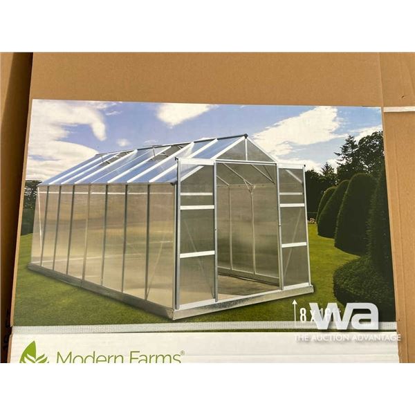(UNUSED) MODERN FARMS POLYCARBONATE GREEN HOUSE