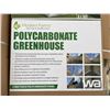 Image 2 : (UNUSED) MODERN FARMS POLYCARBONATE GREEN HOUSE