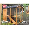 Image 2 : (UNUSED) WOODEN 10 CHICKEN COOP