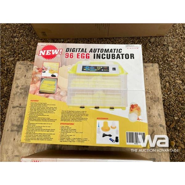 (UNUSED) AUTOMATIC 96 EGG INCUBATOR