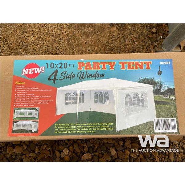 (UNUSED) 10 X 20 FT. PARTY TENT