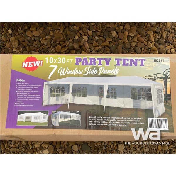(UNUSED) 10 X 30 FT. PARTY TENT