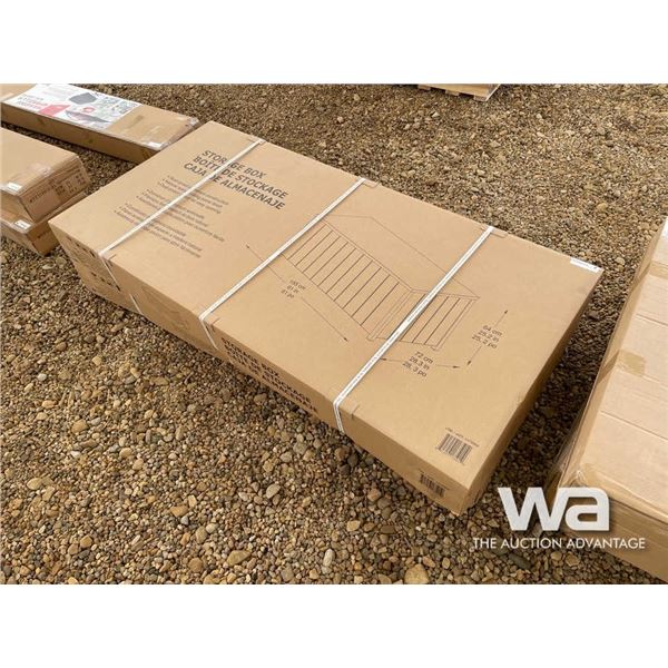 (UNUSED) 61" X 28.3" X 25.2" STORAGE BOX