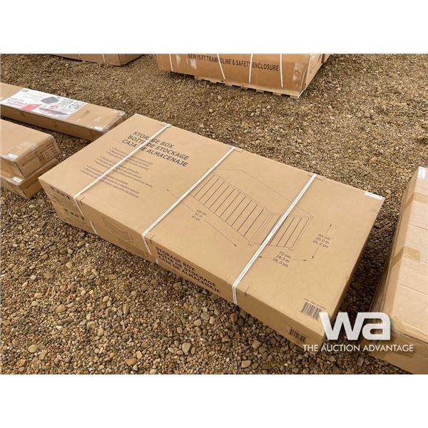 (UNUSED) 61" X 28.3" X 25.2" STORAGE BOX