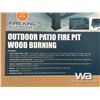 Image 4 : (UNUSED) OUTDOOR PATIO FIRE PIT WOOD BURNING