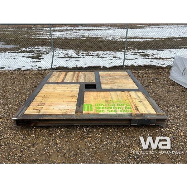9 FT. 6 IN. SQUARE WATER BOWL RIG MAT
