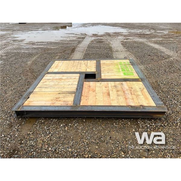9 FT. 6 IN. SQUARE WATER BOWL RIG MAT