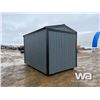 Image 3 : UNUSED 8 X 12 FT. GREY GARDEN SHED
