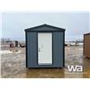 Image 5 : UNUSED 8 X 12 FT. GREY GARDEN SHED