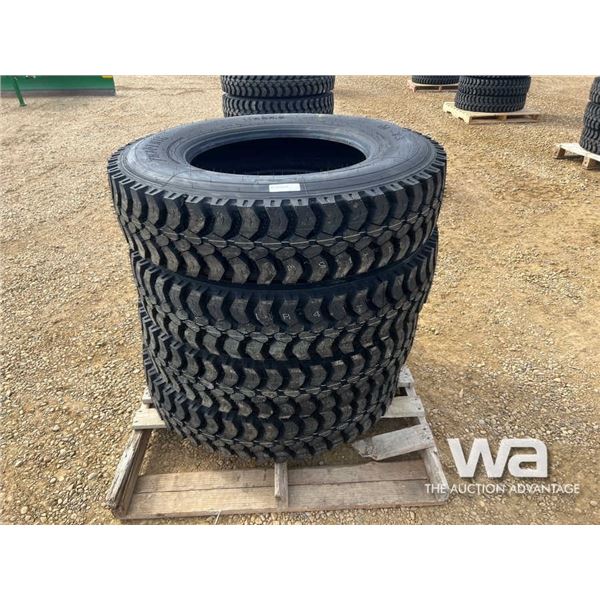 (4) MJOLNIR M-VX 11R24.5 TRUCK DRIVE TIRES