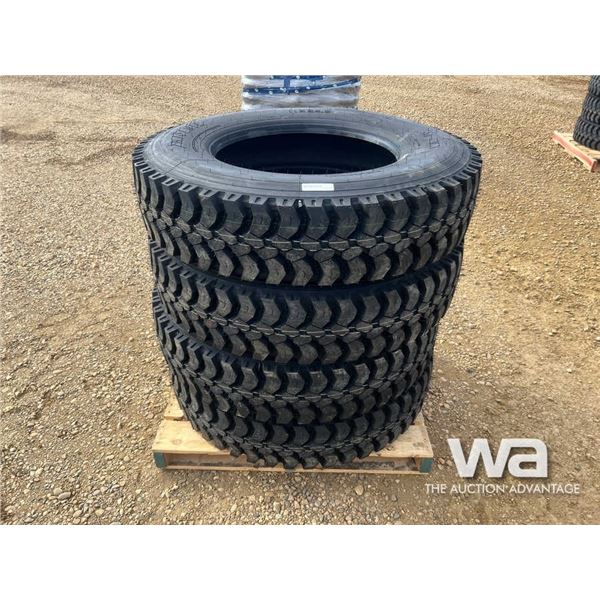 (4) MJOLNIR M-VX 11R24.5 TRUCK DRIVE TIRES