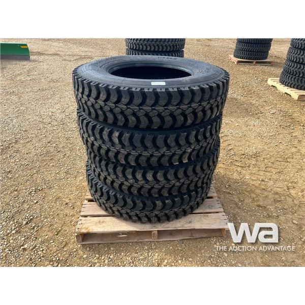 (4) MJOLNIR M-VX 11R24.5 TRUCK DRIVE TIRES