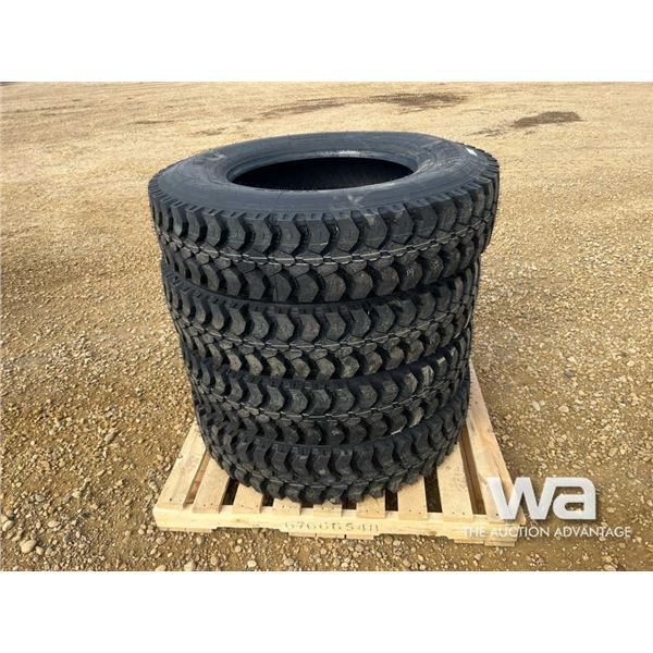 (4) MJOLNIR M-VX 11R24.5 TRUCK DRIVE TIRES