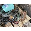 Image 4 : CHAIN COME-A-LONG, STRAPS, CABLE, GREASE GUNS