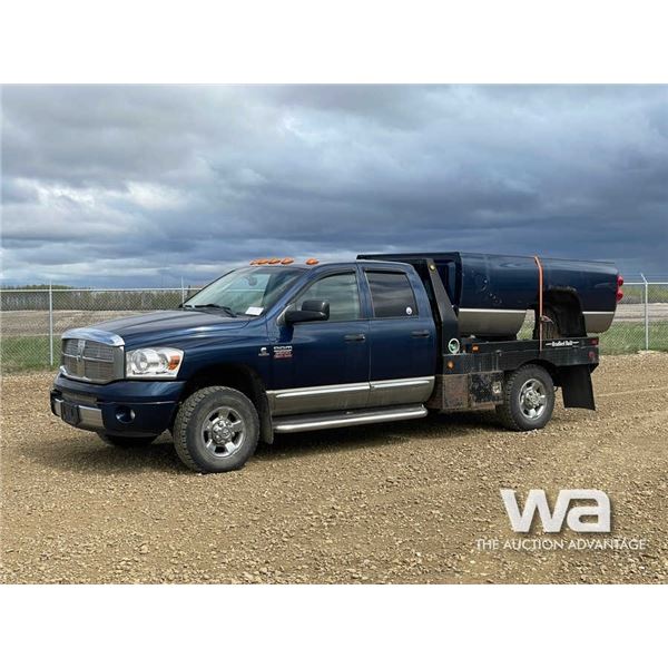 2008 DODGE RAM 3500 FLATBED TRUCK