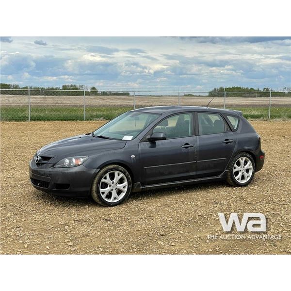 2008 MAZDA A3HATCH 4 DOOR CAR