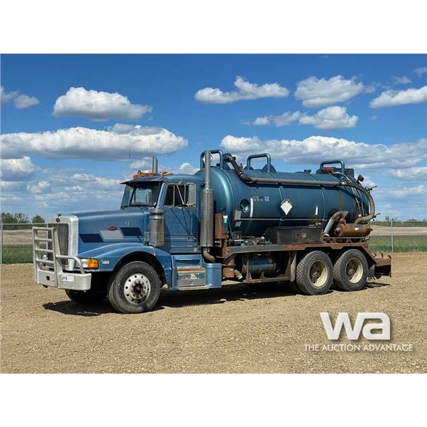 1989 PETERBILT 377 T/A 13,029 LITRE VACUUM TRUCK