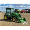 Image 2 : 2012 JOHN DEERE 3320 MFWD UTILITY TRACTOR