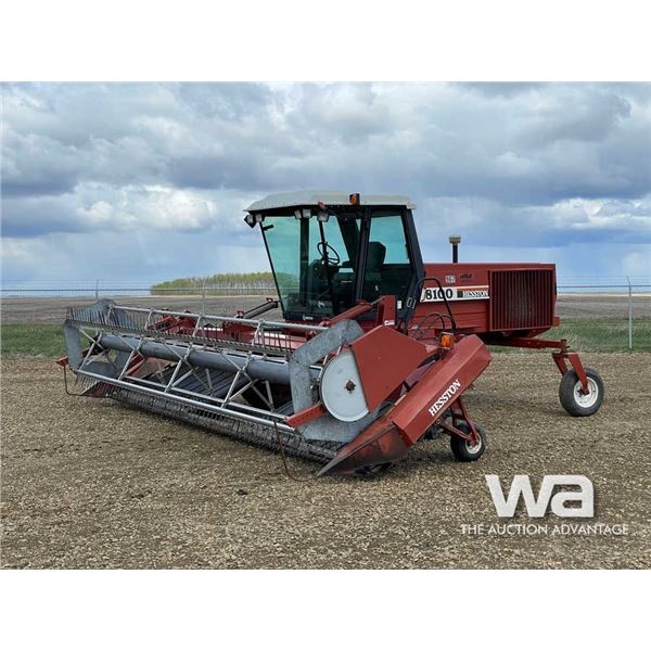 1995 HESSTON 8100 21 FT. SWATHER