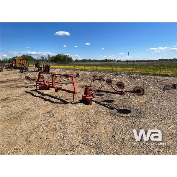SITREX 10 WHEEL 3PT. HAY RAKE