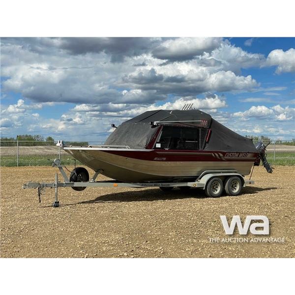 2005 CUSTOM WELD STORM 21 FT. JET BOAT
