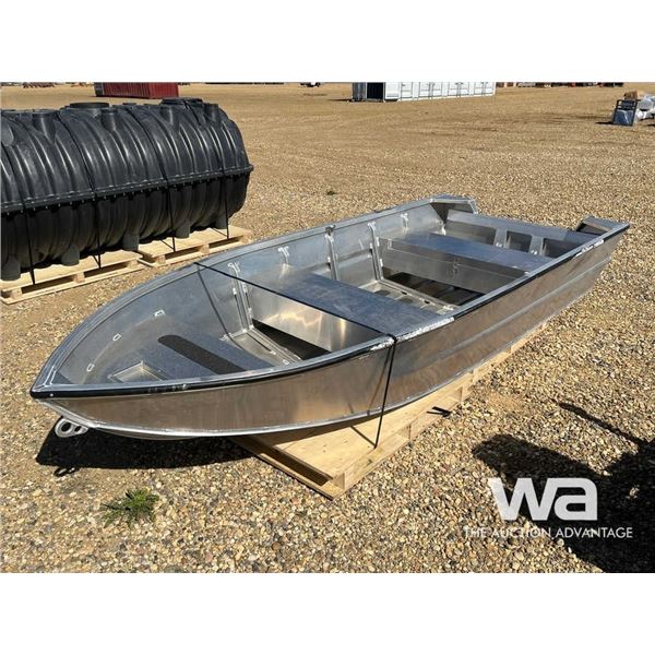 (UNUSED) 11.5 FT.X 55 IN. ALUMINUM BOAT
