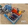 Image 2 : AIR COMPRESSOR, BATTERY CABLES, WORK MATE BENCH