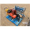 Image 4 : AIR COMPRESSOR, BATTERY CABLES, WORK MATE BENCH