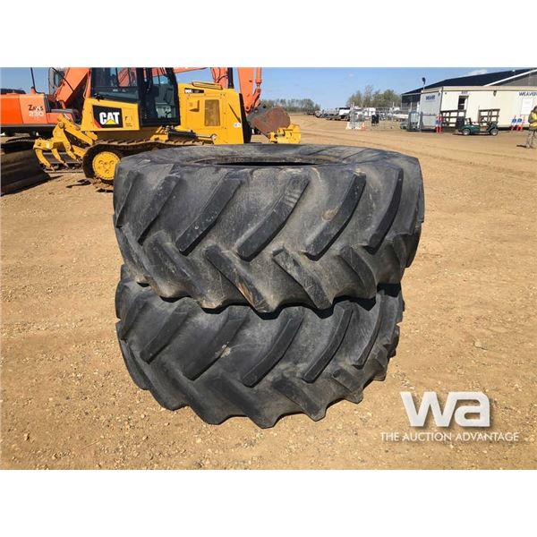 (2) GOODYEAR 710/70R38 TIRES