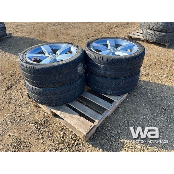 (4) KUMHO 245/45R20 TIRES & RIMS