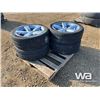 Image 1 : (4) KUMHO 245/45R20 TIRES & RIMS